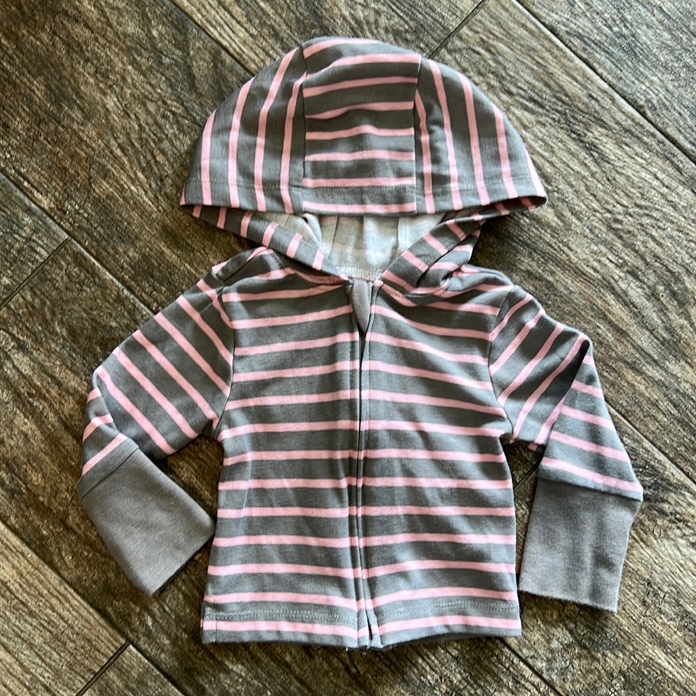 Hanes striped jacket